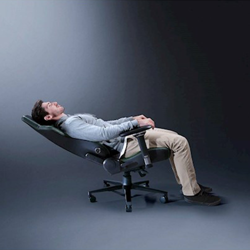 კომპიუტერის სკამი - Razer Gaming Chair Iskur V2 Black-Green