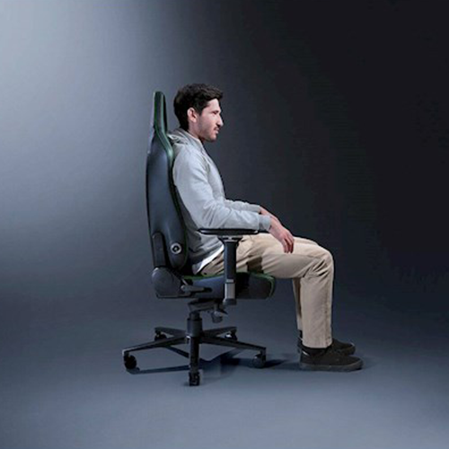 კომპიუტერის სკამი - Razer Gaming Chair Iskur V2 Black-Green