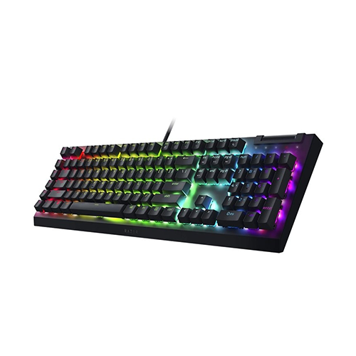 მექანიკური კლავიატურა - Razer BlackWidow V4 X RGB Green Switch EN Black