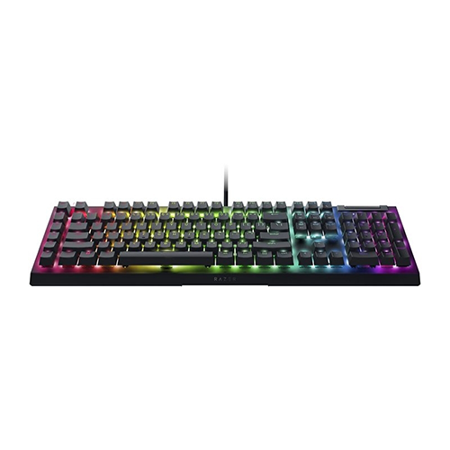 მექანიკური კლავიატურა - Razer BlackWidow V4 X RGB Green Switch EN Black