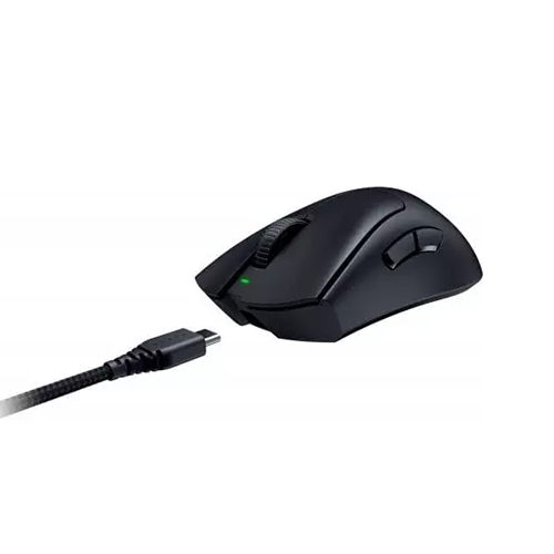 უკაბელო ტენვადი მაუსი - Razer DeathAdder V3 Pro and HyperPolling Black Rechargeable WL
