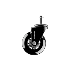 Computer Chair Wheels - Set Of Wheels 2E Gaming 64 mm - 5 pcs Black