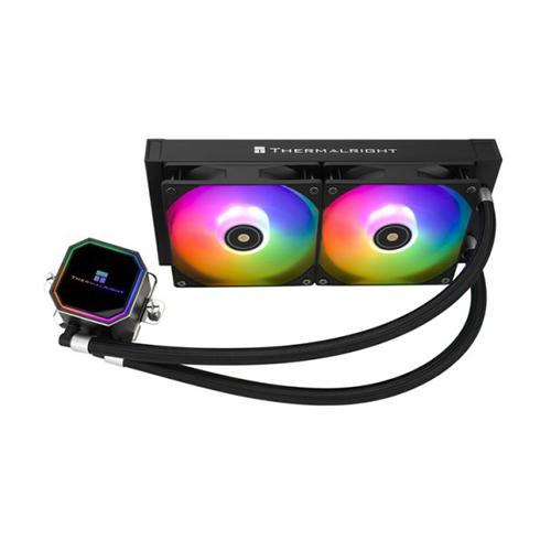 პროცესორის წყლის გაგრილება - Thermal Right Frozen Prism 240 mm ARGB Black
