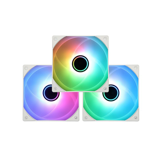 ქეისის გაგრილება - Thermal Right TL-C12W-S V3 X3 - 3x120 Fan ARGB White