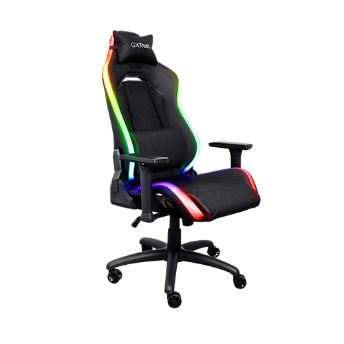 კომპიუტერის სკამი - Trust GXT 719 Ruya Gaming Chair RGB Black