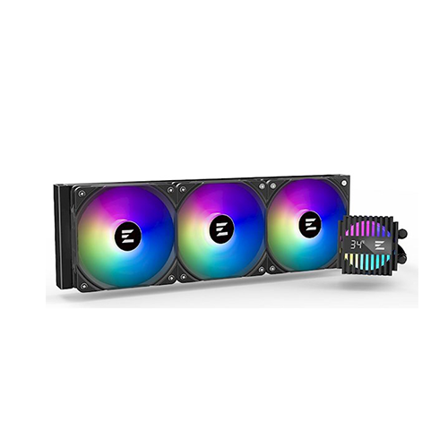 პროცესორის წყლის გაგრილება - Zalman LCS Alpha 2 A36 360 mm ARGB Black
