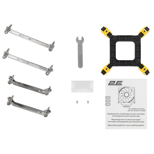 პროცესორის გაგრილება - 2E Gaming AC120D4TC-ARGB