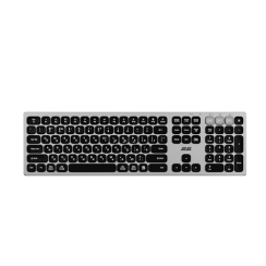 უკაბელო კლავიატურა - 2E KS270 Grey-Black WL BT