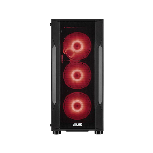ქეისი + პულტი - 2E Gaming Splendor G4301 Black - 4x120 Fan ARGB