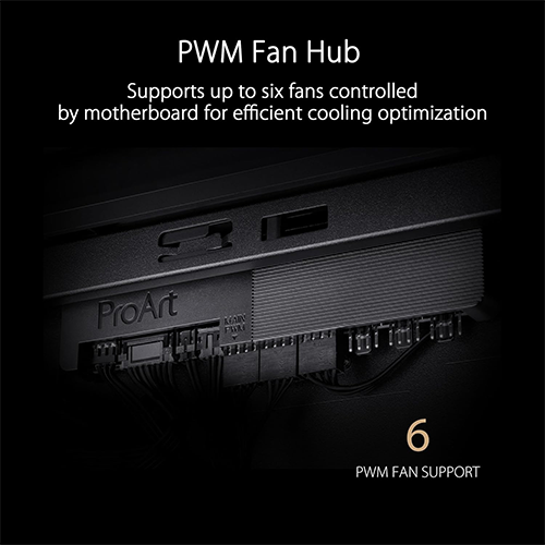 ქეისი - Asus Proart PA602 TG PWM - 2x200 Fan + 1x140 Fan