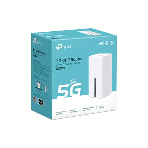 Wi-Fi როუტერი - TP-Link Archer NX200 AX1800 5G LTE Router + Sim Card Port