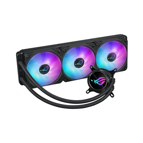პროცესორის წყლის გაგრილება - Asus Rog Strix LC III 360 mm ARGB
