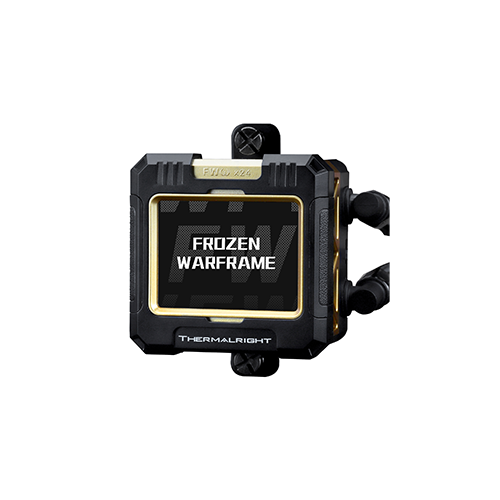 პროცესორის წყლის გაგრილება - Thermal Right Frozen Warframe 240 mm ARGB Black