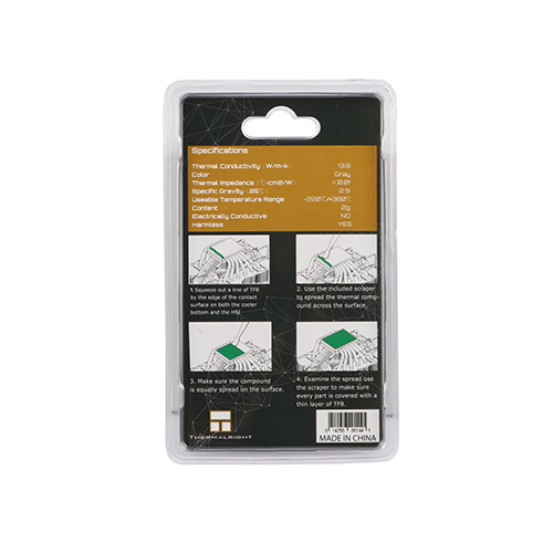 თერმო პასტა - Thermal Right TF8 - 2გ