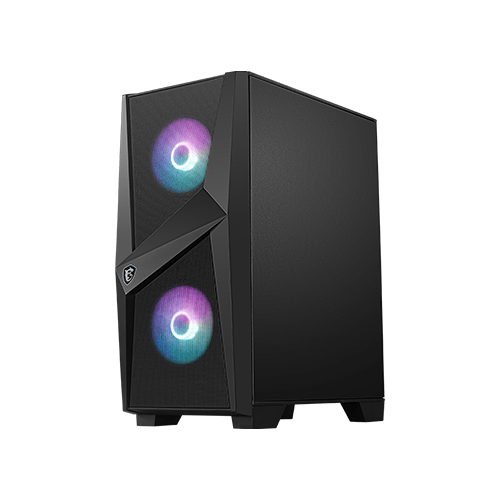 ქეისი - Msi Mag Forge 100R - 1x120 Fan + 2x120 Fan ARGB