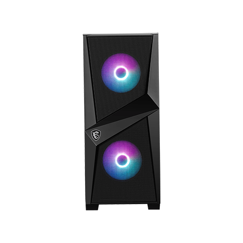 ქეისი - Msi Mag Forge 100R - 1x120 Fan + 2x120 Fan ARGB