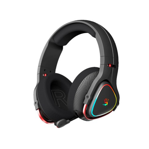 უკაბელო Bluetooth ყურსასმენი - A4Tech Bloody MR720 RGB Black WL BT