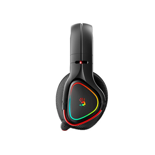 უკაბელო Bluetooth ყურსასმენი - A4Tech Bloody MR720 RGB Black WL BT