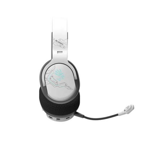 უკაბელო Bluetooth ყურსასმენი - A4Tech Bloody GR370 White WL BT
