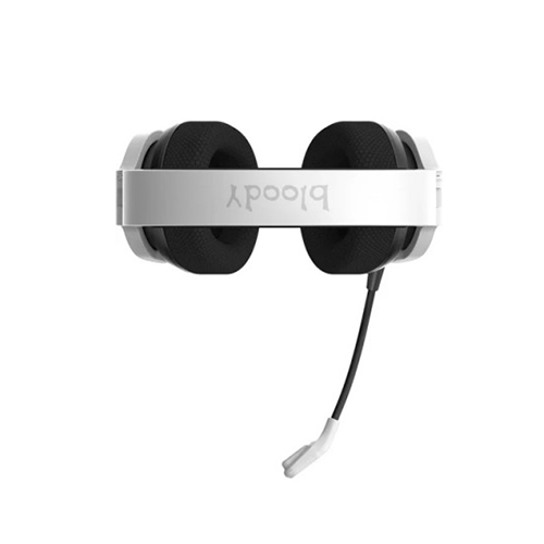 უკაბელო Bluetooth ყურსასმენი - A4Tech Bloody GR370 White WL BT