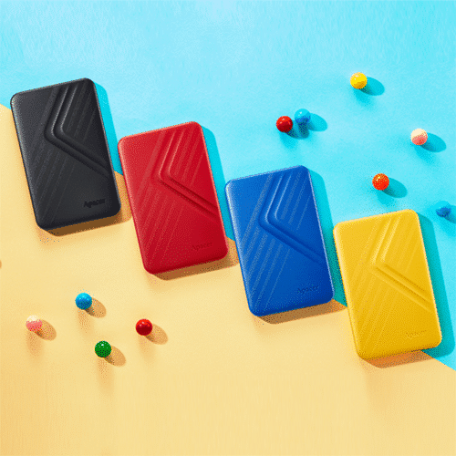 გარე ვინჩესტერი - Apacer 2 TB AC236 Black