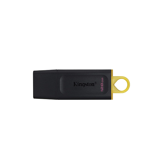 ფლეშ მეხსიერება - Kingston DataTraveler Exodia 128 GB USB 3.2 Black-Yellow
