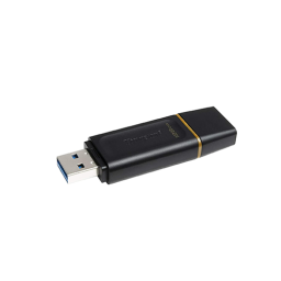 ფლეშ მეხსიერება - Kingston DataTraveler Exodia 128 GB USB 3.2 Black-Yellow