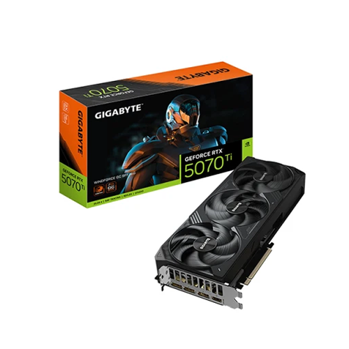 ვიდეობარათი - Gigabyte RTX 5070 Ti 16 GB WindForce Oc SFF