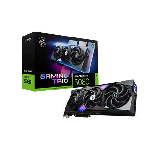 ვიდეობარათი - Msi RTX 5080 16 GB Gaming Trio Oc