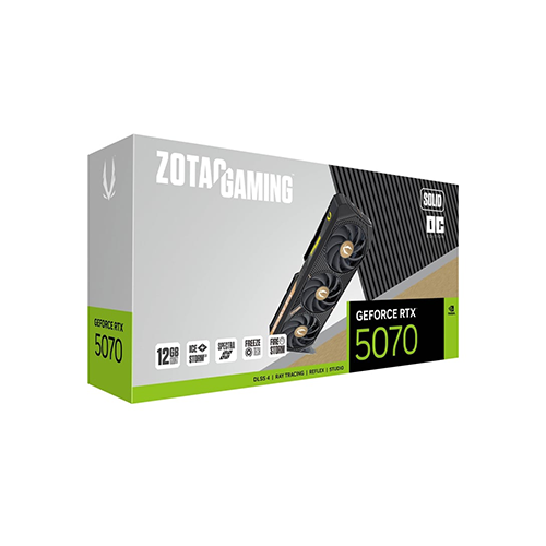 ვიდეობარათი - Zotac RTX 5070 12 GB Solid Oc