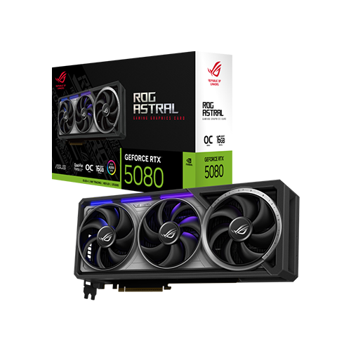 ვიდეობარათი - Asus Rog Astral RTX 5080 16 GB Oc