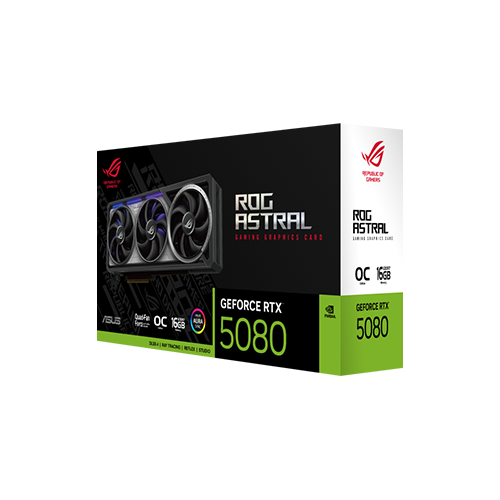 ვიდეობარათი - Asus Rog Astral RTX 5080 16 GB Oc
