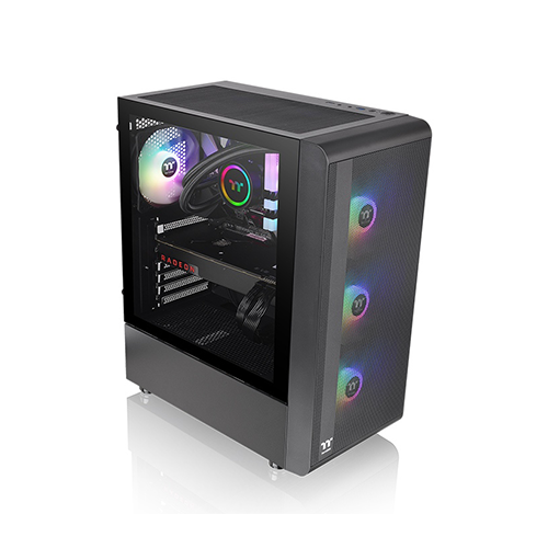 ქეისი - Thermaltake S200 TG ARGB Black - 3×120 Fan ARGB
