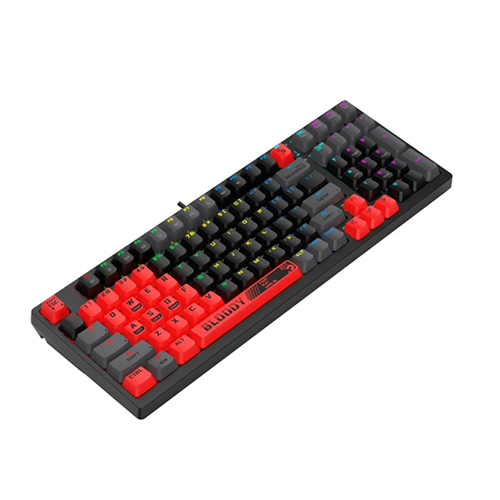 მექანიკური კლავიატურა - A4Tech Bloody S98 Sports Red Red Switch