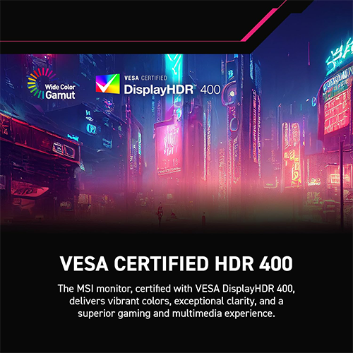 რკალური მონიტორი - Msi Mpg 275CQRXF - 27 Inch / 2K / VA / 240 Hz / 0.5 Ms