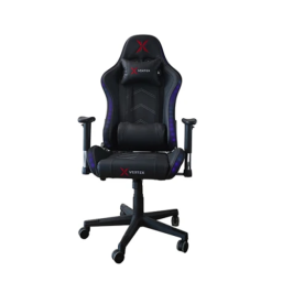 კომპიუტერის სკამი - Vertex Illidan RGB Gaming Chair Black