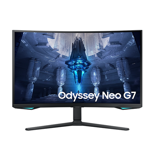 რკალური მონიტორი - Samsung Odyssey Neo G7 LS32BG752NIXCI - 32 Inch / 4K / VA / 165 Hz / 1 Ms