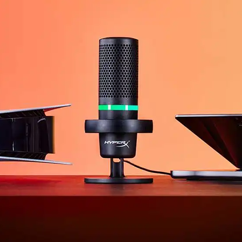 მიკროფონი - HyperX DuoCast RGB Black