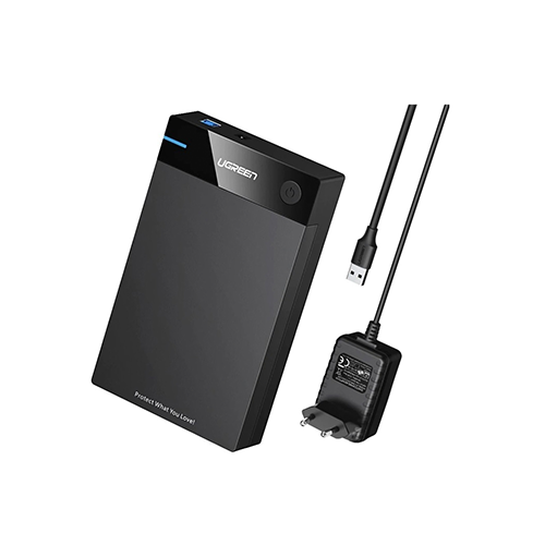 გარე ვინჩესტერის ქეისი - Ugreen US222 USB 3.0 To 3.5 Inch