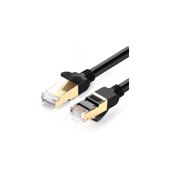 ინტერნეტის კაბელი - Ugreen Cat7 1მ Black