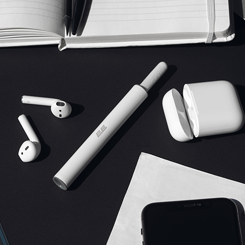 საწმენდი კომპლექტი - 2E Cleaning Kit 2E For Earbuds 3 in 1 White-Grey
