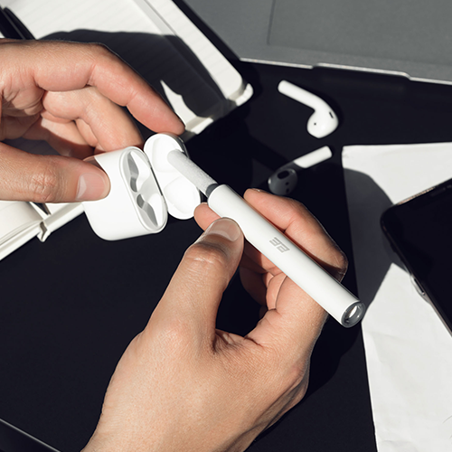 საწმენდი კომპლექტი - 2E Cleaning Kit 2E For Earbuds 3 in 1 White-Grey