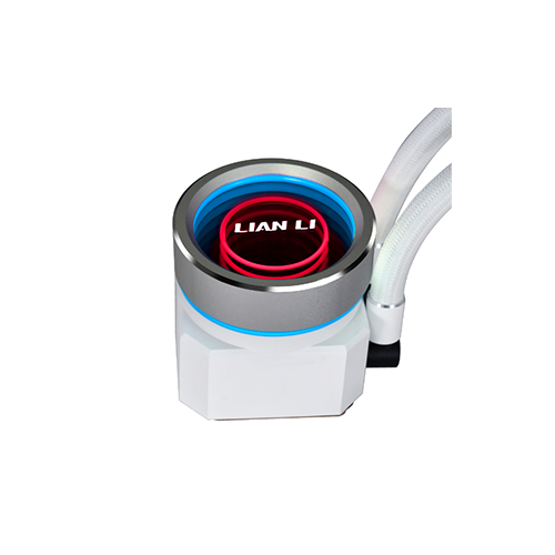 პროცესორის წყლის გაგრილება - Lian Li GA II Trinity Performance 360 mm White
