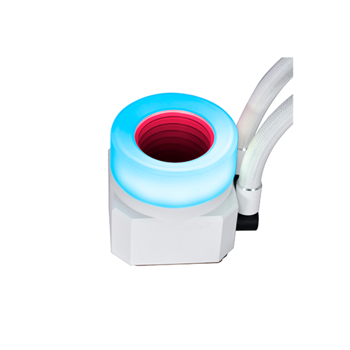 პროცესორის წყლის გაგრილება - Lian Li GA II Trinity Performance 360 mm White