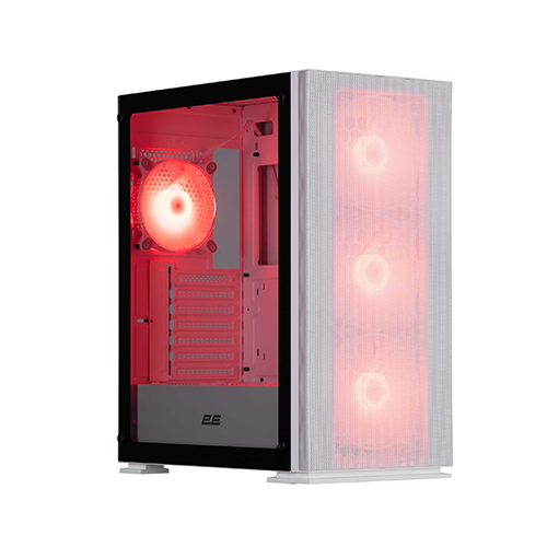 ქეისი - 2E Gaming Virtus Neo G3301NW White - 1x120 Fan ARGB + 3x140 Fan ARGB