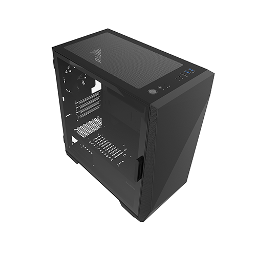 ქეისი - Zalman Z1 Iceberg Black - 3x120 Fan