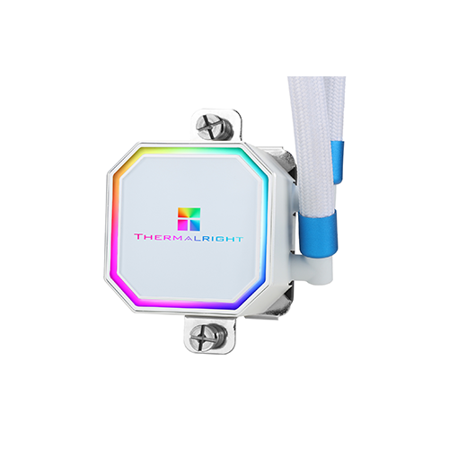 პროცესორის წყლის გაგრილება - Thermal Right Frozen Prism 240 mm ARGB White