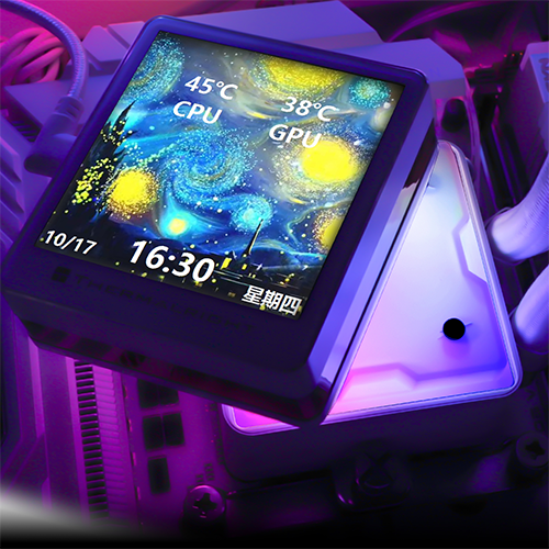 პროცესორის წყლის გაგრილება - Thermal Right Grand Vision 360 mm ARGB White