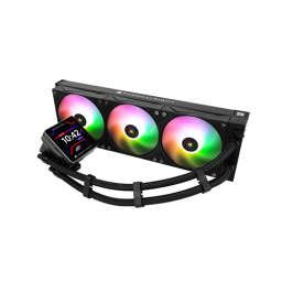 პროცესორის წყლის გაგრილება - Thermal Right Grand Vision 360 mm ARGB Black