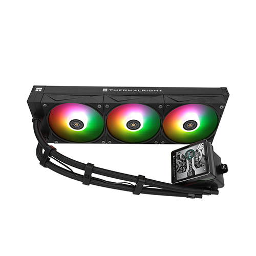 პროცესორის წყლის გაგრილება - Thermal Right Grand Vision 360 mm ARGB Black
